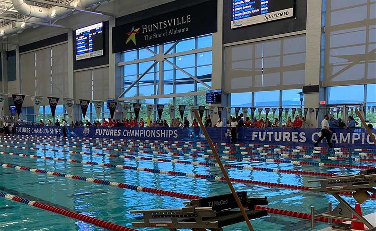 USA Swimming Futures Championships Taking Place at Huntsville Aquatics